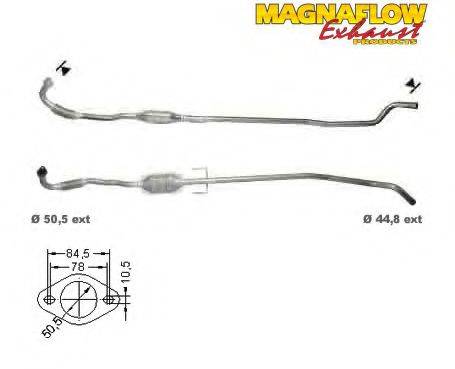 MAGNAFLOW 75801D Каталізатор