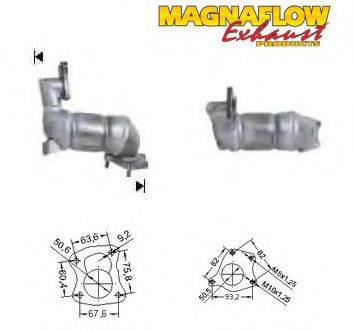 MAGNAFLOW 75605D Каталізатор