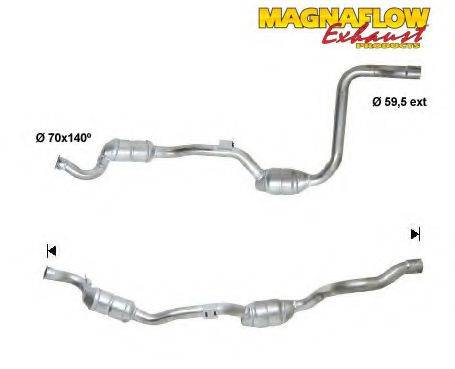 MAGNAFLOW 75033D Каталізатор