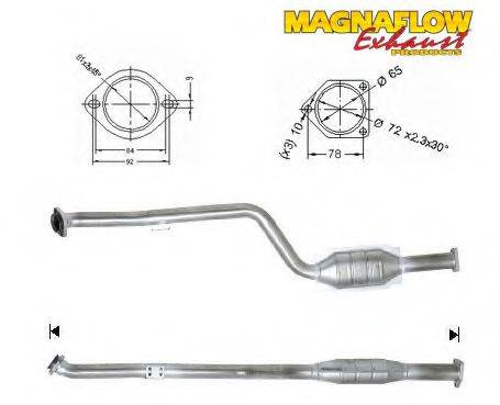 MAGNAFLOW 75031 Каталізатор