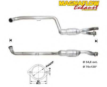 MAGNAFLOW 75016D Каталізатор