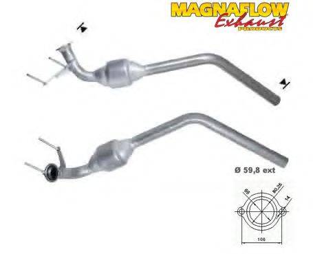 MAGNAFLOW 75001D Каталізатор