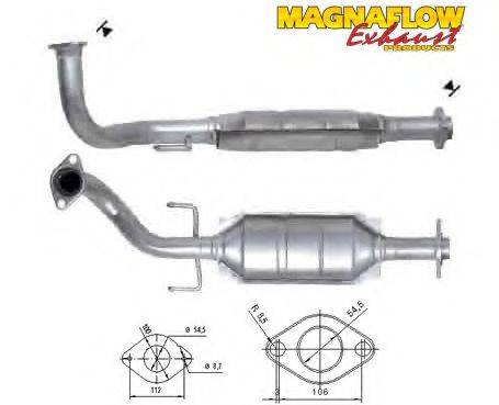 MAGNAFLOW 73409D Каталізатор