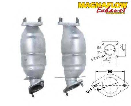 MAGNAFLOW 72501D Каталізатор