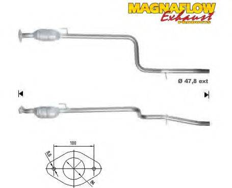 MAGNAFLOW 71802D Каталізатор