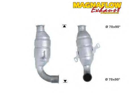 MAGNAFLOW 70906D Каталізатор