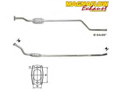 MAGNAFLOW 70904D Каталізатор