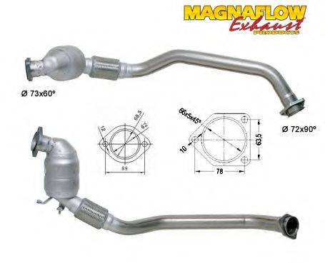 MAGNAFLOW 70602D Каталізатор