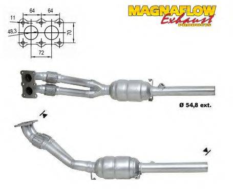 MAGNAFLOW 70210 Каталізатор