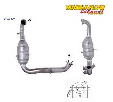 MAGNAFLOW 62502D Каталізатор