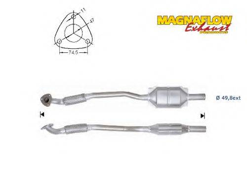 MAGNAFLOW 65810D Каталізатор