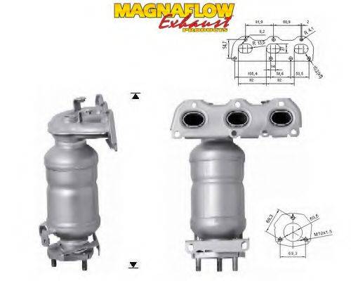 MAGNAFLOW 68814 Каталізатор