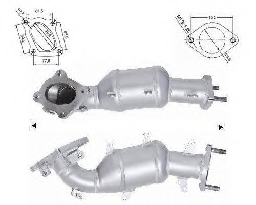 MAGNAFLOW 65406D Каталізатор