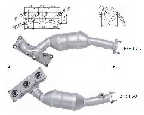 MAGNAFLOW 60617 Каталізатор