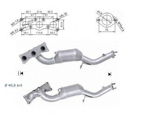 MAGNAFLOW 60619 Каталізатор