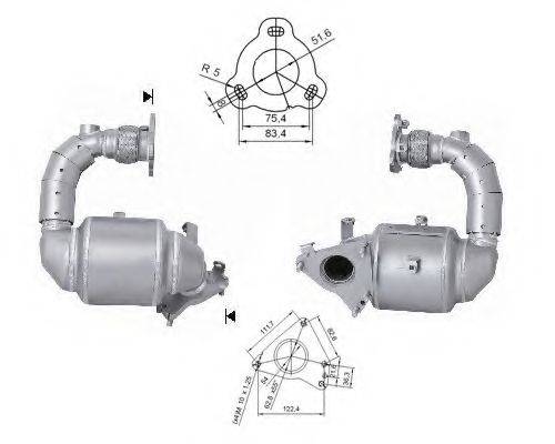 MAGNAFLOW 65606D Каталізатор