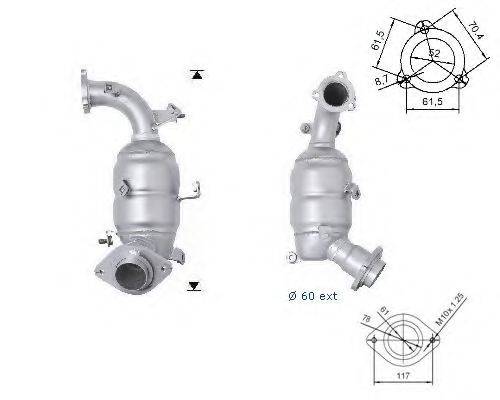 MAGNAFLOW 68011D Каталізатор