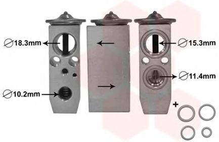VAN WEZEL 13001359 Розширювальний клапан, кондиціонер