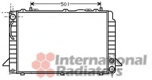 VAN WEZEL 03002085 Радіатор, охолодження двигуна