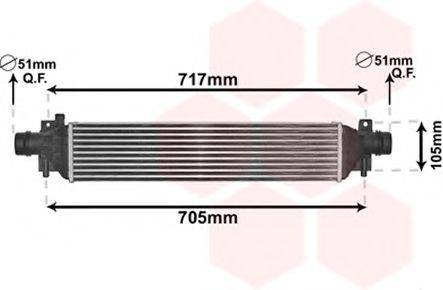 VAN WEZEL 37004650 Інтеркулер