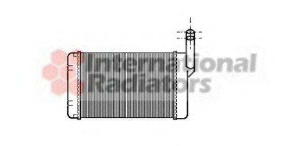 VAN WEZEL 06006030 Теплообмінник, опалення салону