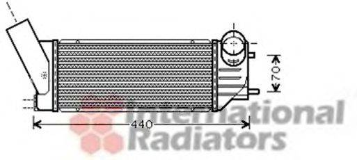 VAN WEZEL 40004279 Інтеркулер