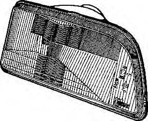 VAN WEZEL 0908942V Основна фара