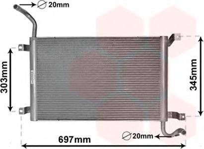 VAN WEZEL 02002223 Радіатор, охолодження двигуна