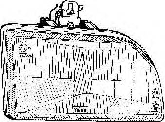 VAN WEZEL 1837941 Основна фара