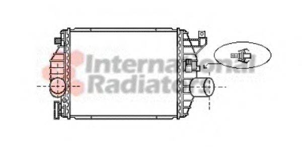 VAN WEZEL 30004357 Інтеркулер