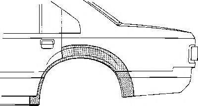 VAN WEZEL 3710147 Боковина