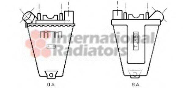 VAN WEZEL 40004139 Інтеркулер