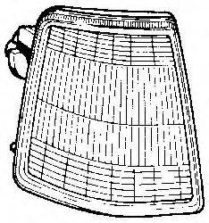 VAN WEZEL 4039901 Ліхтар покажчика повороту