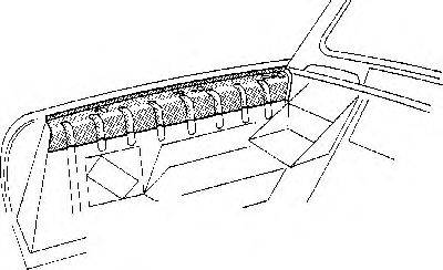 VAN WEZEL 430319 Крило