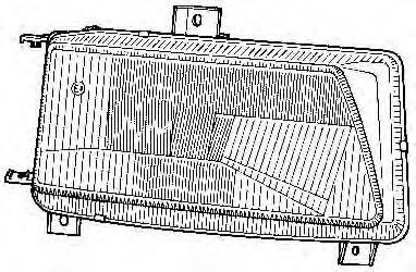 VAN WEZEL 4912944V Основна фара