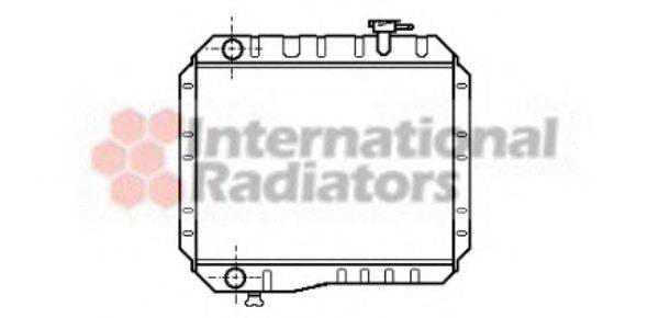 VAN WEZEL 53002042 Радіатор, охолодження двигуна