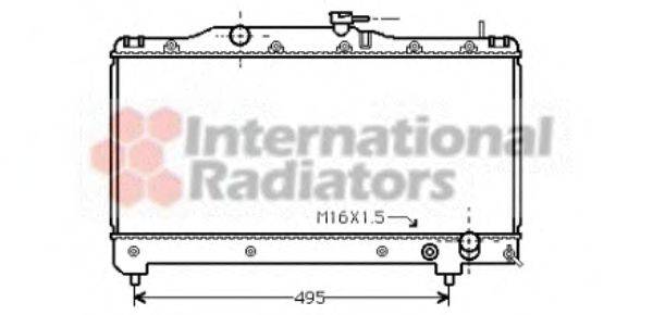 VAN WEZEL 53002163 Радіатор, охолодження двигуна