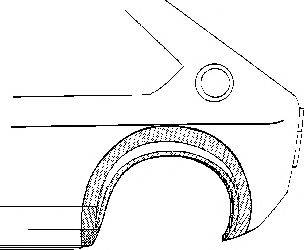 VAN WEZEL 4912145 Боковина