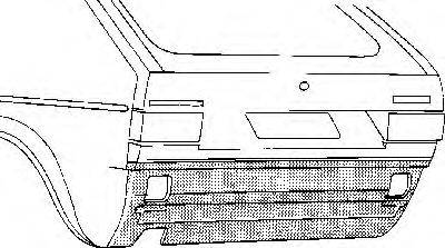 VAN WEZEL 581035 Задня стінка