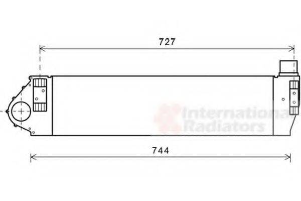 VAN WEZEL 43004482 Інтеркулер