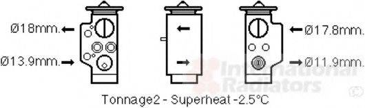 VAN WEZEL 03001373 Розширювальний клапан, кондиціонер