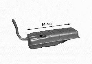 VAN WEZEL 5820083 Паливний бак