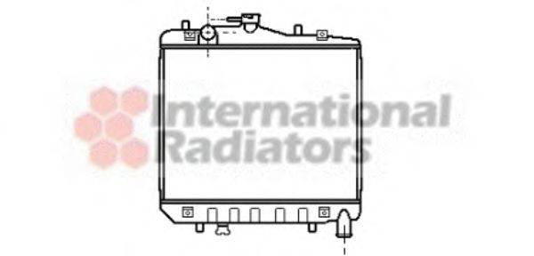 VAN WEZEL 83002001 Радіатор, охолодження двигуна