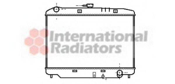 VAN WEZEL 37002179 Радіатор, охолодження двигуна