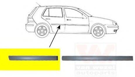 VAN WEZEL 5888406 Облицювання / захисна накладка, двері