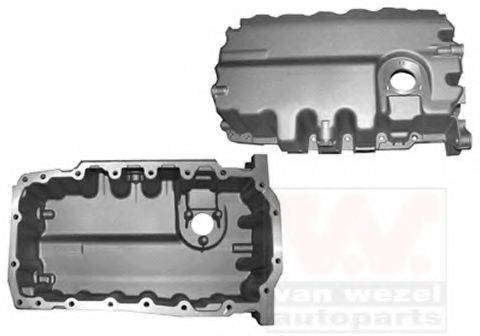 VAN WEZEL 0335070 Масляний піддон