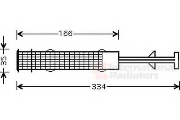 VAN WEZEL 0600D279 Осушувач, кондиціонер