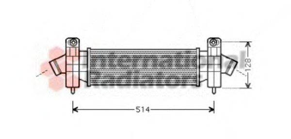 VAN WEZEL 18004341 Інтеркулер