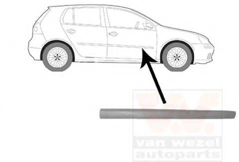 VAN WEZEL 5894424 Облицювання / захисна накладка, двері