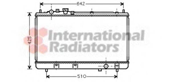 VAN WEZEL 27002173 Радіатор, охолодження двигуна